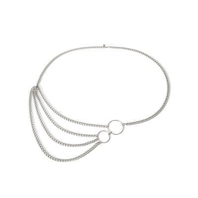 Vintage Waist Chain/Multi-Layered Belly Chain/Gold Belly Chain Birthday Gift/Adjustable Belt Silver-Gold/long distance relationship gift